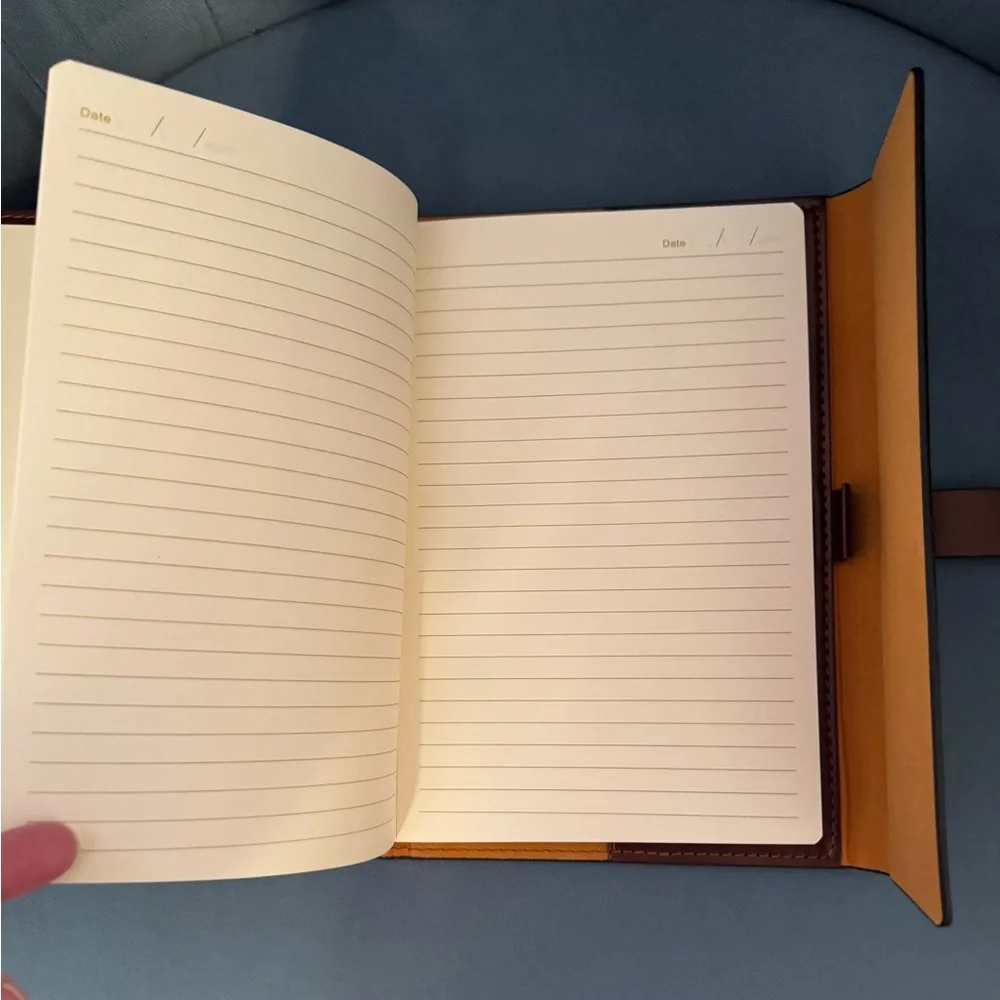 Leather Oglethorpe University Journal Portfolio